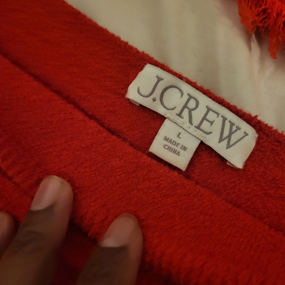 J. Crew Red Skirt Set - Picture 5 of 9